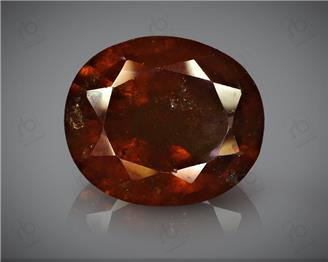 Natural Hessonite Garnet (Gomed) Certified  6.41 cts ( 1207 )